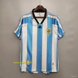 Retro Argentina 1998 home Soccer Jersey