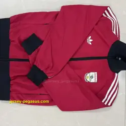 Arsenal retro red windbreaker jacket