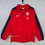 Retro Arsenal Home Red Windbreaker