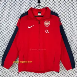 Retro Arsenal Home Red Windbreaker