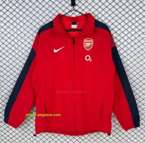 Retro Arsenal Home Red Windbreaker