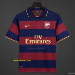 Retro Arsenal Third Dark BlueMaroon Jersey