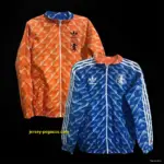 Retro Aston Villa Reversible BlueOrange Jacket