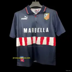 Retro Atletico Madrid Away Navy Jersey