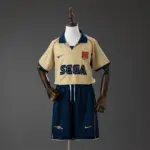 Arsenal Away Retro Kids Kit Jersey