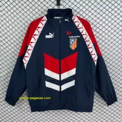 Retro Atletio Madrid NavyRed Windbreaker