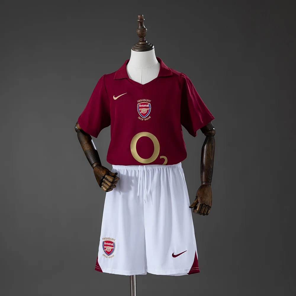 Arsenal Home Retro Kids Kit Jersey Arsenal Home Retro Kids Kit Jersey