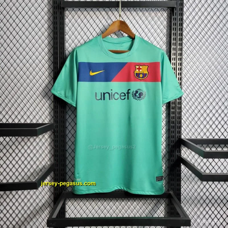 Retro Barcelona Away Green Jersey Retro Barcelona Away Green Jersey