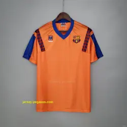 Retro Barcelona Away Orange Jersey