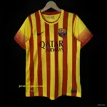Retro Barcelona Away Yellow Jersey