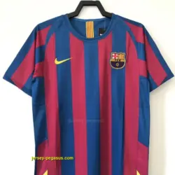 Retro Barcelona Home League Version Soccer Jersey