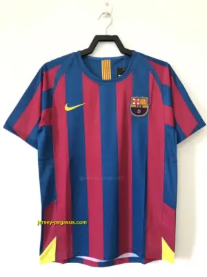Retro Barcelona Home League Version Soccer Jersey