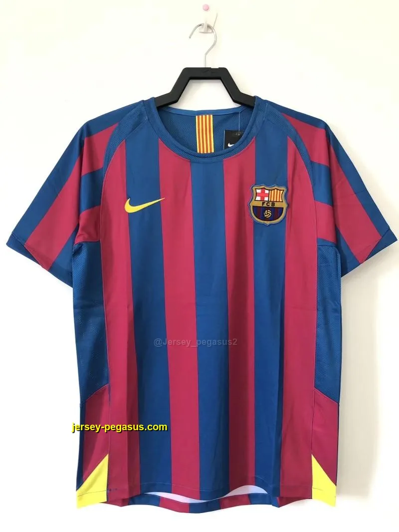 Retro Barcelona Home League Version Soccer Jersey Retro Barcelona Home League Version Soccer Jersey