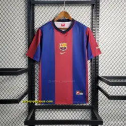 Retro Barcelona Home Soccer Jersey