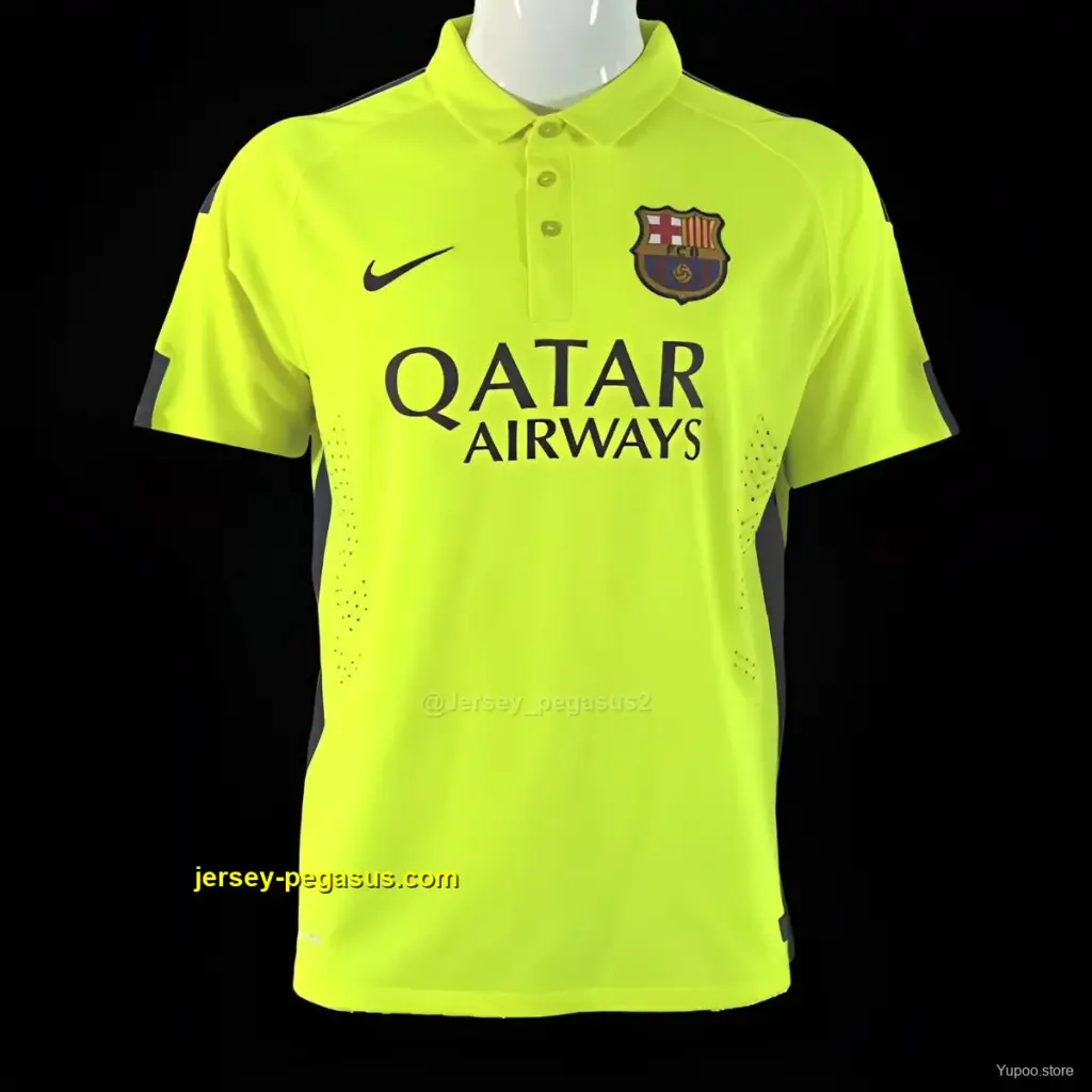 Retro Barcelona Third Green Jersey