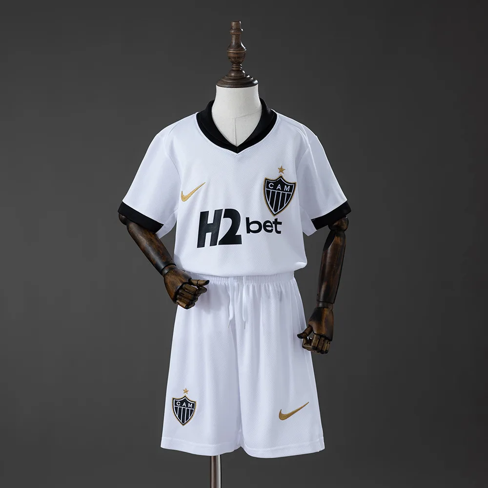 Atlético Mineiro Away Kids Kit Jersey Atlético Mineiro Away Kids Kit Jersey