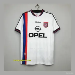Retro Bayern Munich Away White Jersey