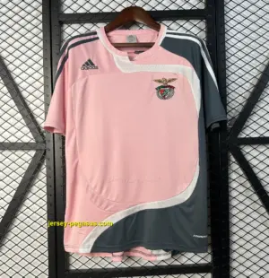 Retro Benfica Away Pink Jersey