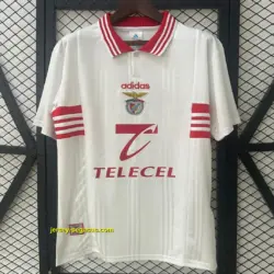 Retro Benfica Away White Jersey