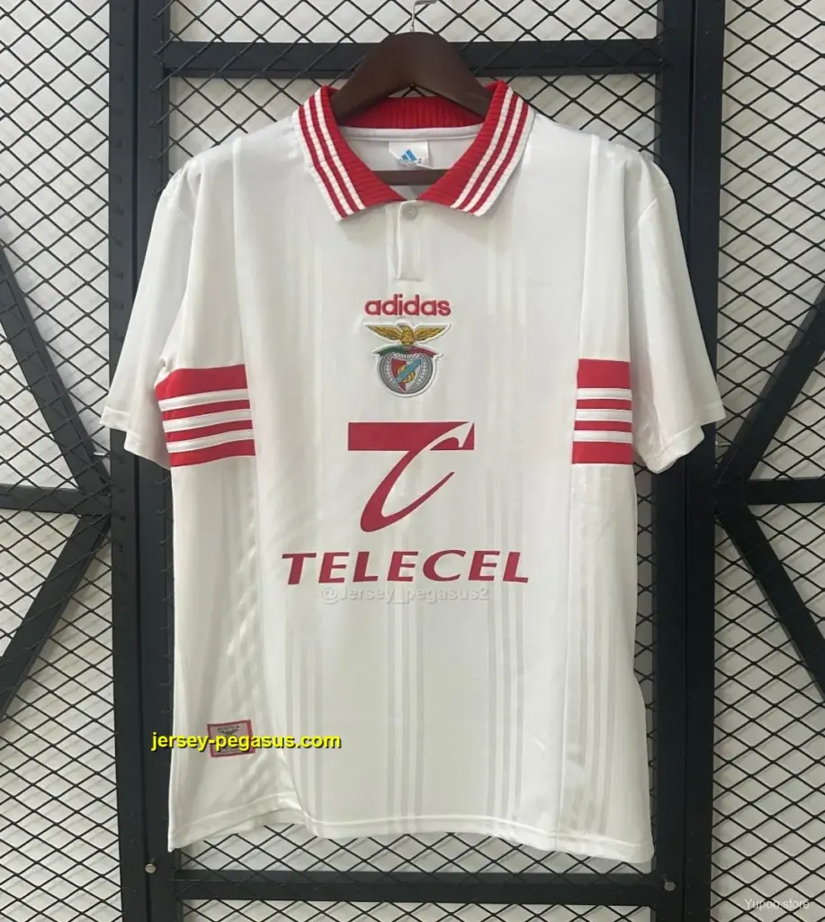Retro Benfica Away White Jersey