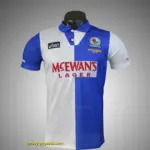 Retro Blackburn Rovers Home Soccer Jersey