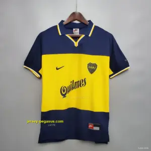 Retro Boca Juniors 1999 home Soccer Jersey