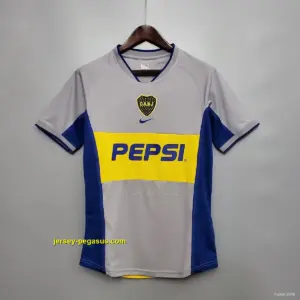Retro Boca Juniors 2002 away Soccer Jersey