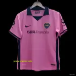 Retro Boca Juniors Away Pink Jersey