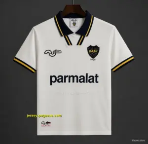 Retro Boca Juniors Away White Jersey