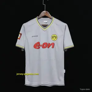 Retro Borussia Dortmund Away Grey Jersey