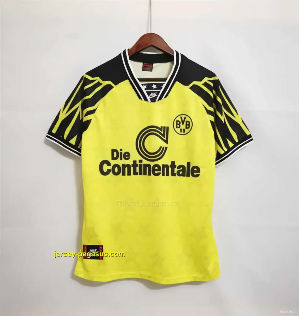 Retro Borussia Dortmund Home Yellow Jersey