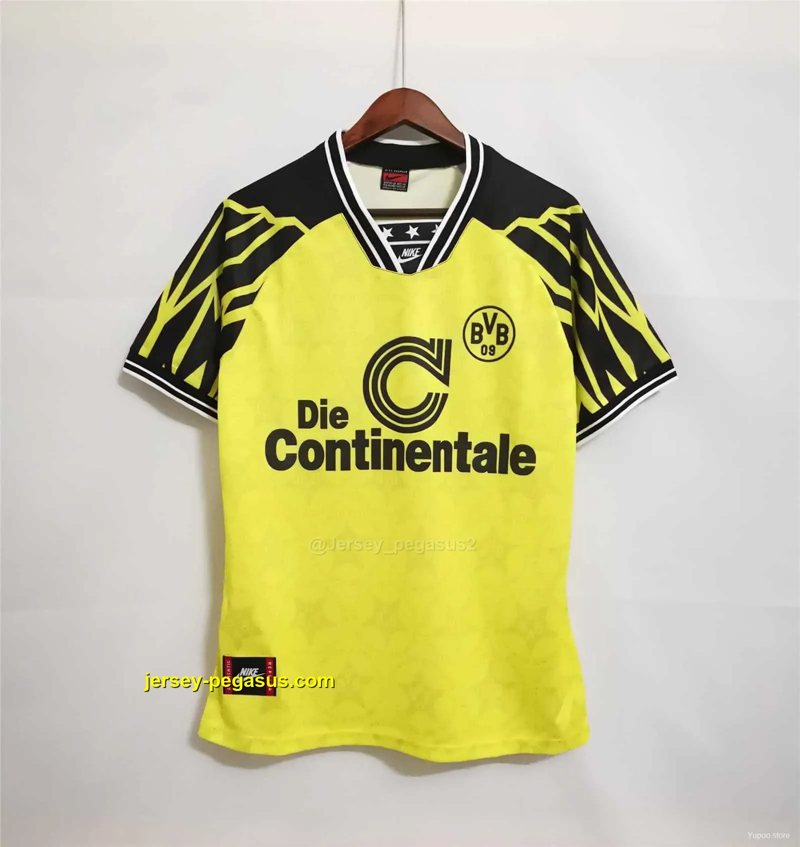 Retro Borussia Dortmund Home Yellow Jersey Retro Borussia Dortmund Home Yellow Jersey