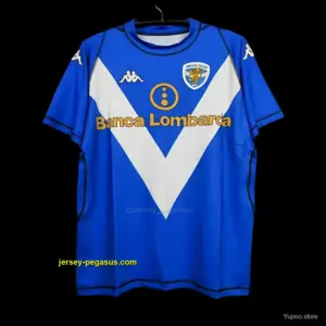 Retro Brescia Away Blue Jersey
