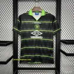 Retro Celtic Away Black Jersey