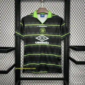 Retro Celtic Away Black Jersey