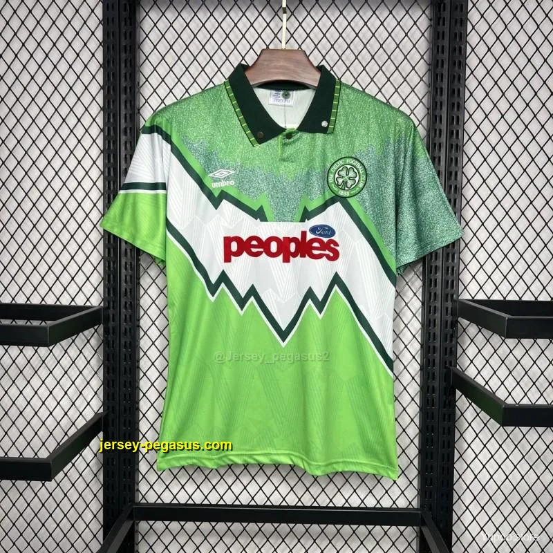 Retro Celtic Away Green Jersey Retro Celtic Away Green Jersey
