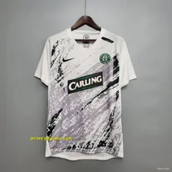 Retro Celtic away white Soccer Jersey