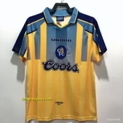 Retro Chelsea Away Yellow Soccer Jersey