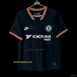 Retro Chelsea Third Black Jersey