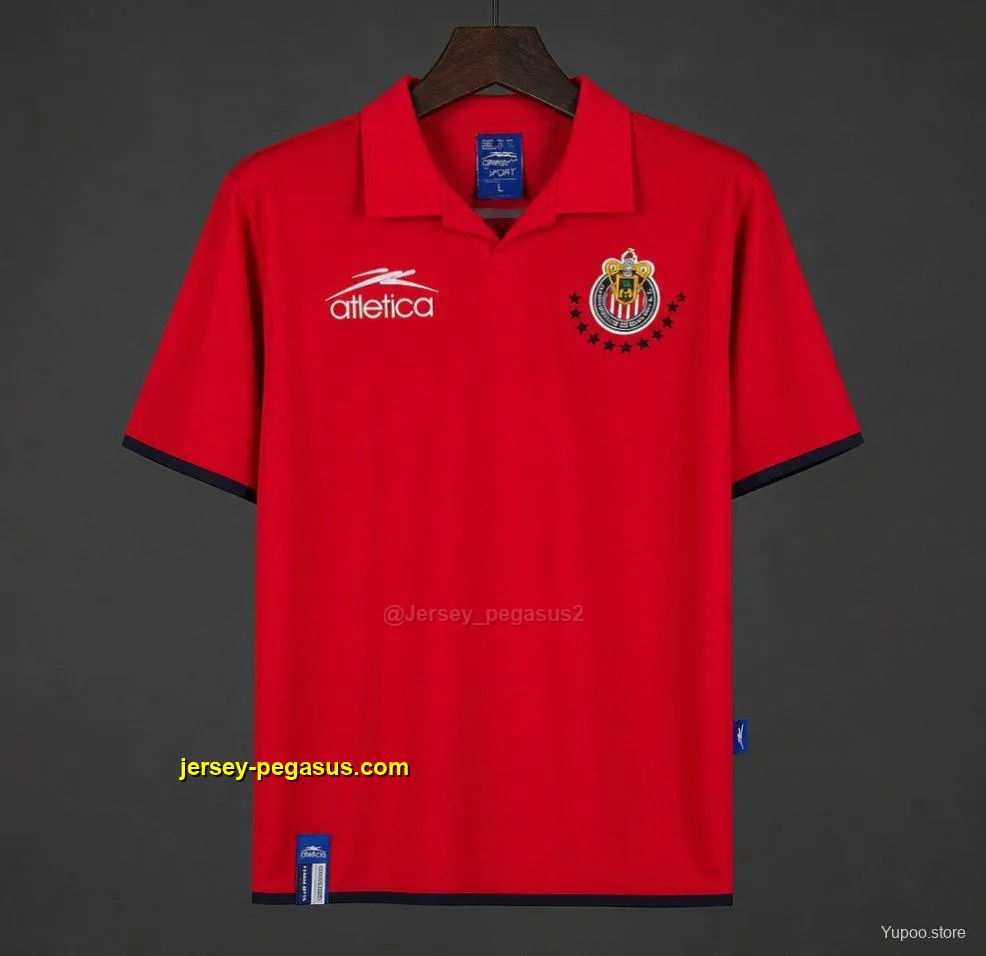 Retro Chivas Guadalajara Third Red Jersey Retro Chivas Guadalajara Third Red Jersey