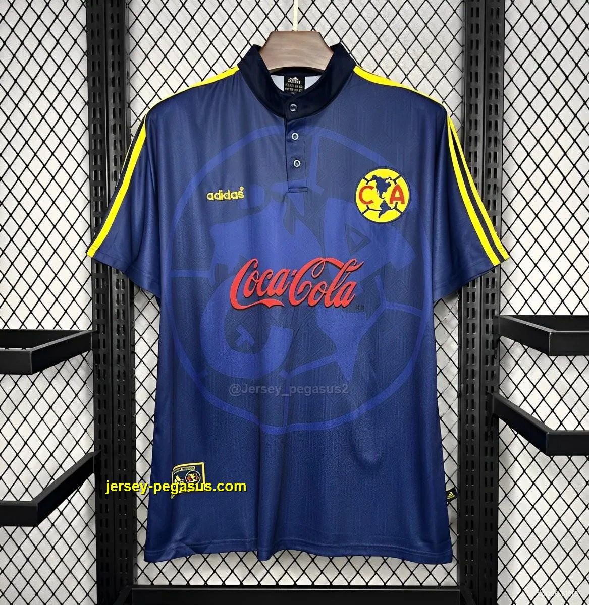 Retro Club America Away Navy Jersey Retro Club America Away Navy Jersey