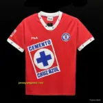 Retro Cruz Azul Third Red Jersey