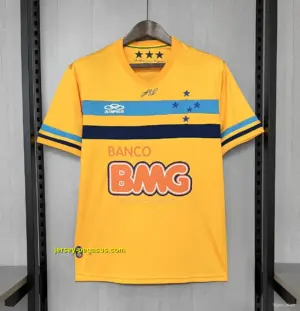 Retro Cruzeiro Goalkeeper Yellow Jersey