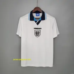 Retro England 1996 home Soccer Jersey