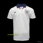 Retro England At Home Soccer Jersey