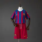 Barcelona Home (UEFA Champions League) Retro Kids Kit Jersey