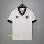 Retro England home Soccer Jersey
