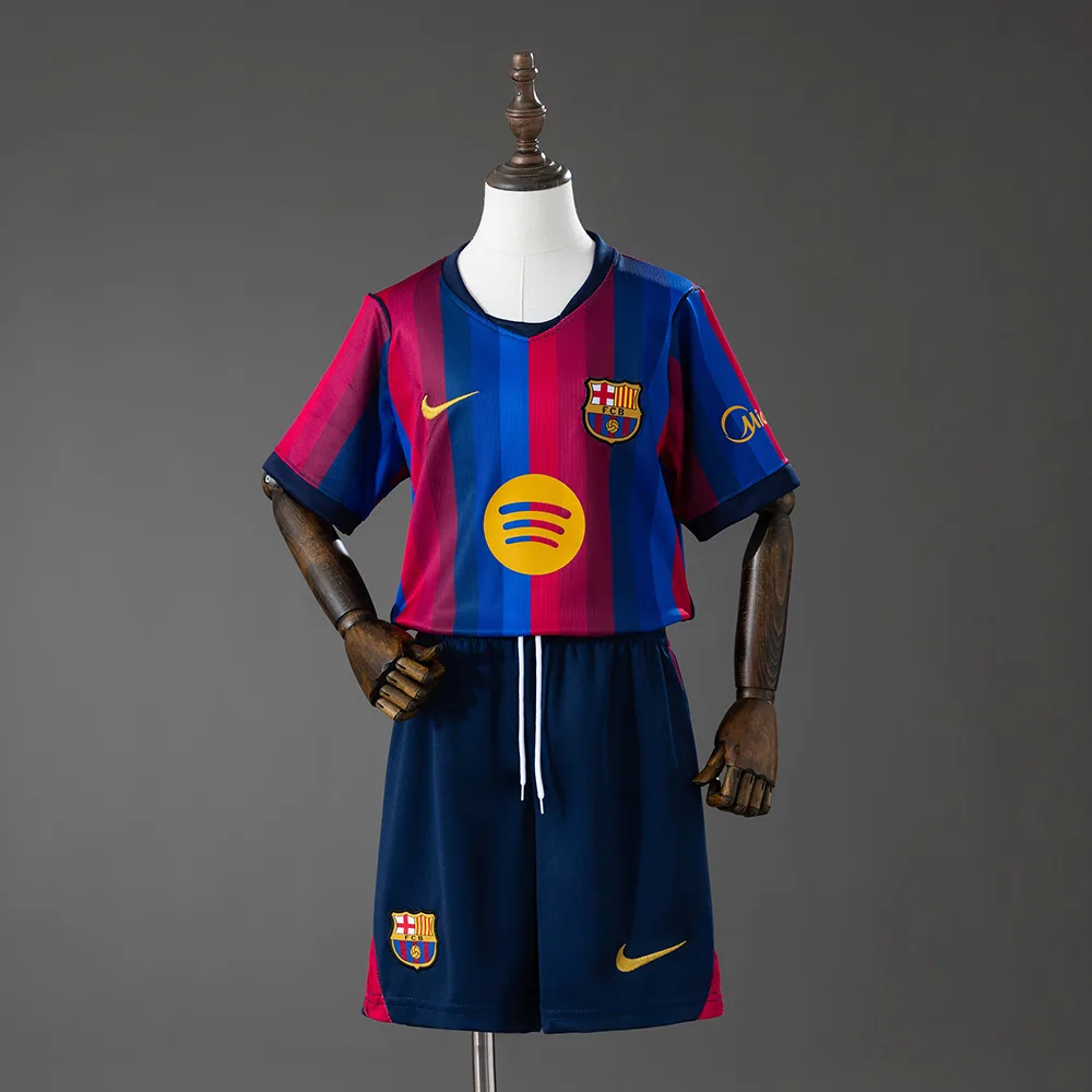 Barcelona Home Kids Kit Jersey Barcelona Home Kids Kit Jersey