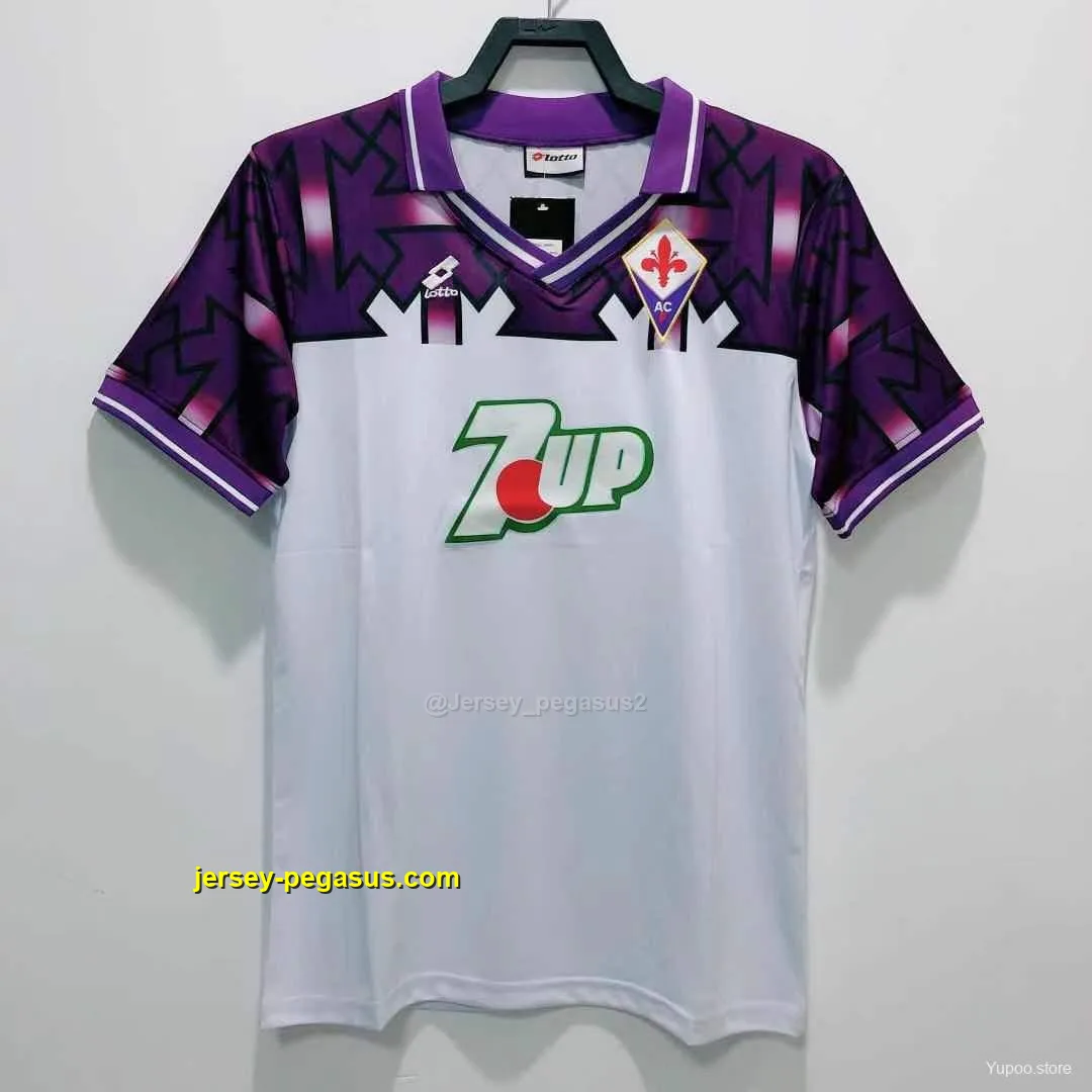 Retro Fiorentina Away Soccer Jersey Retro Fiorentina Away Soccer Jersey