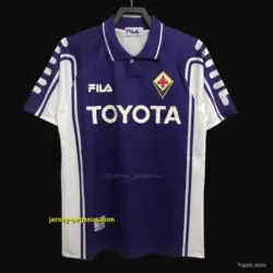 Retro Fiorentina Home Soccer Jersey